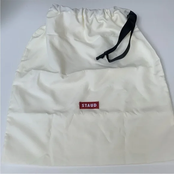 Staud Transparent Clear PVC Mini Shirley Multicolored Beaded Pouch Handbag Bag - Picture 14 of 14